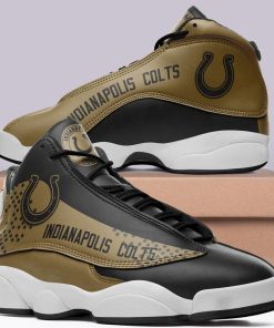 Indianapolis Colts Jordan 13 Shoes.