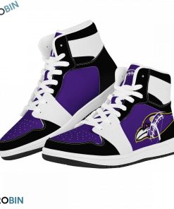 Ravens-High-Top-Leather-Sneakers