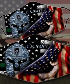 Customized US Navy Spatan PM2.5 Filter Face Mask