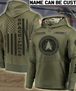 US Space Force 3D All Over Print Hoodie
