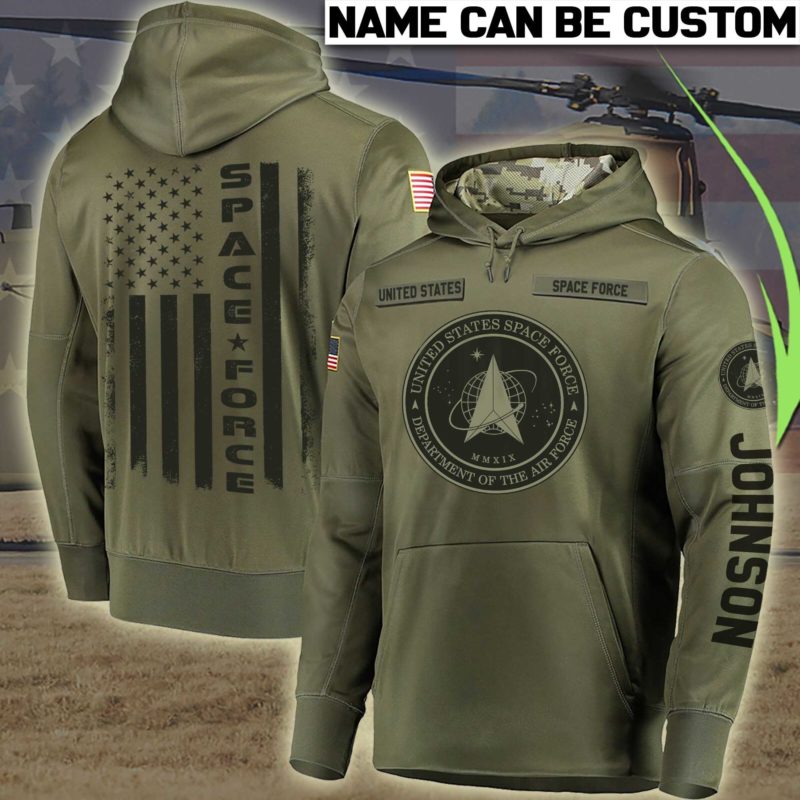 US Space Force 3D All Over Print Hoodie US Space Force 3D All Over Print Hoodie