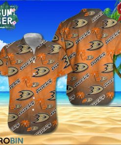 Anaheim Ducks Ice Hockey Team Hawaiian Shirt Anaheim Ducks Ice Hockey Team Hawaiian Shirt