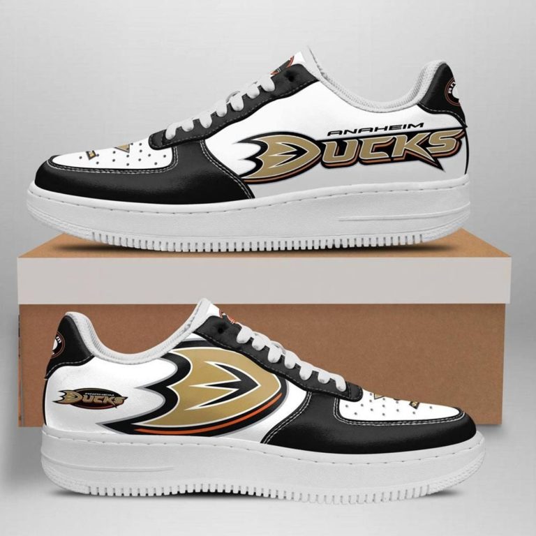 Anaheim Ducks Hockey Tean Custom NAF Shoes
