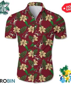 Arizona Coyotes All Over Print Aloha Shirt