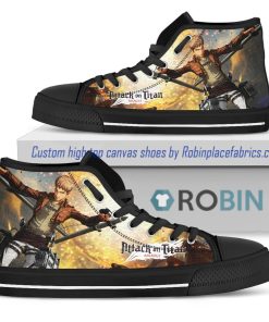 Attack On Titan Jean Kirstein High Top Shoes Attack On Titan Jean Kirstein High Top Shoes