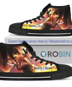 Attack On Titan Krista Lenz High Top Shoes Attack On Titan Krista Lenz High Top Shoes