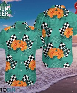 Auto Racing Aloha Shirt, Hawaiian Shirt