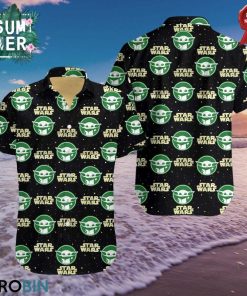 Baby Yoda Star Wars Aloha Shirt