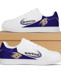 Baltimore Ravens Football Stan Smith Shoes
