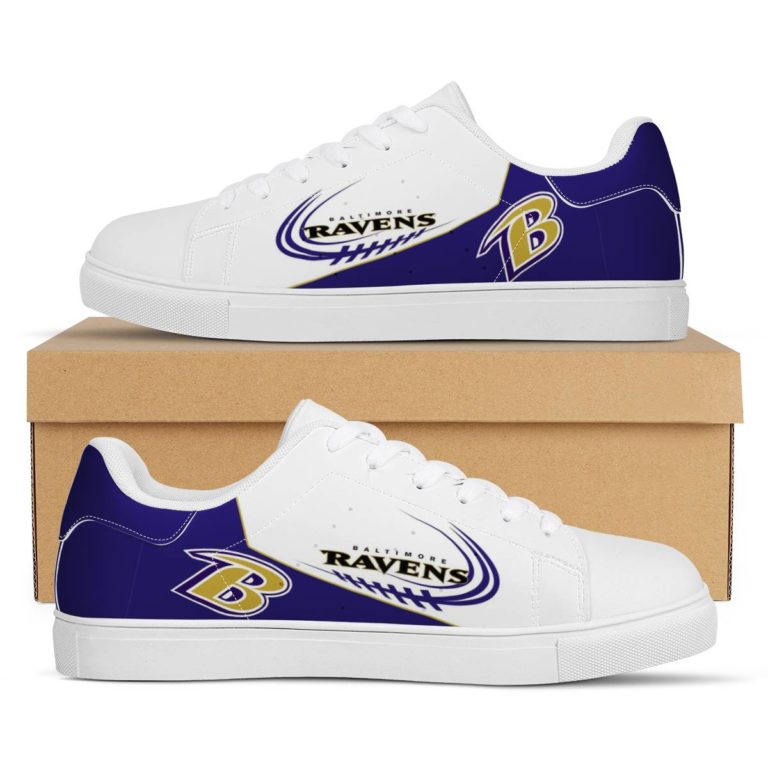 Baltimore Ravens Football Stan Smith Shoes
