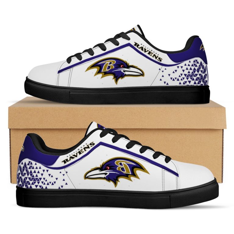 Baltimore Ravens Custom Stan Smith Shoes