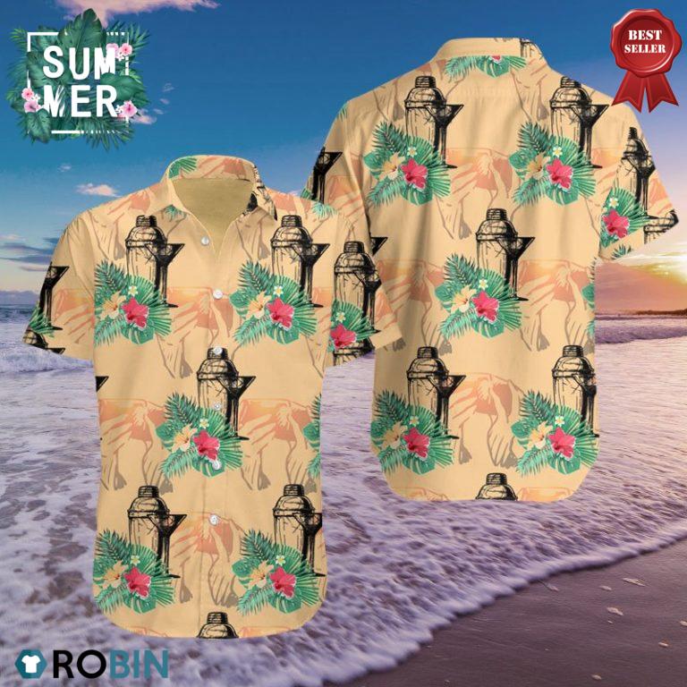 Bartending Equipment Aloha Shirt