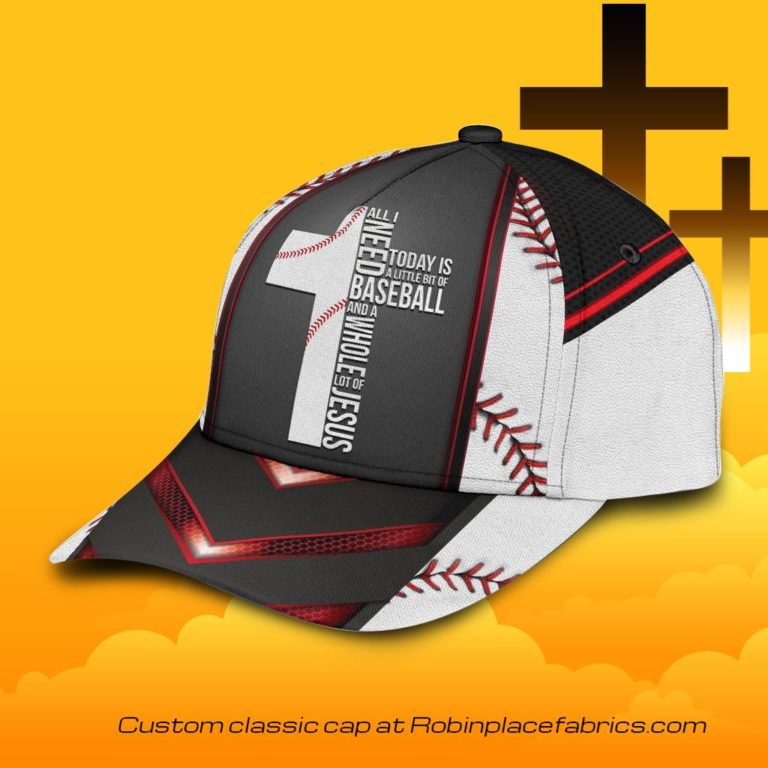 Baseball Jesus All Over Print Classic Cap