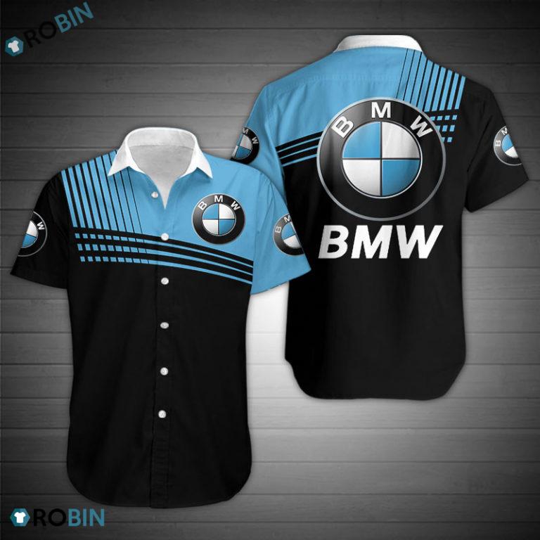 Bmw Aloha Shirt, Button Up T Shirt