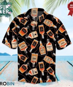 Bourbon Whiskey All Over Print Hawaiian Shirt