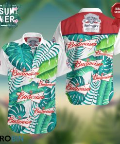 Budweiser Beer Summer Hawaiian Shirt