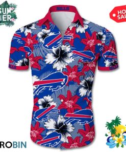 Buffalo Bills Tropical Flower Hawaiian Shirt