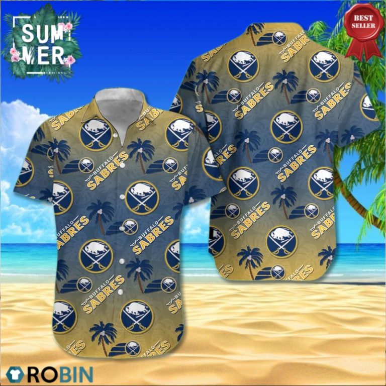 Buffalo Sabres Hockey Team AOP Hawaiian Shirt
