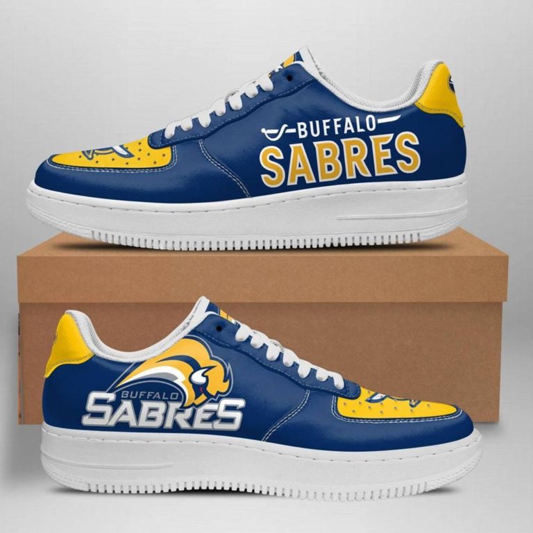 Buffalo Sabres Ice Hockey Team Custom NAF Shoes
