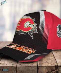Calgary Flames All Over Print Caps
