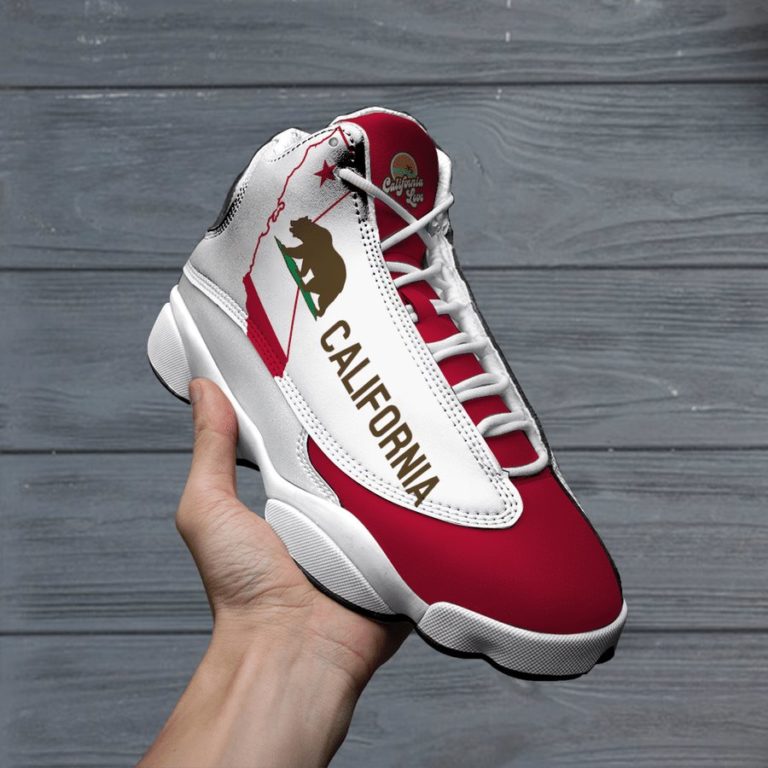 California State Jordan 13 Sneakers