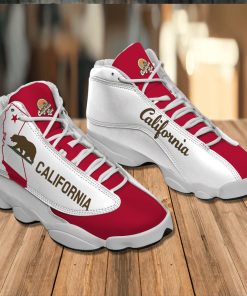 California State Jordan 13 Sneakers