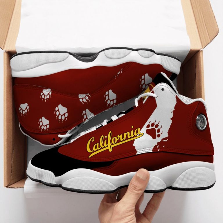 California State Air Jordan 13 Sneakers