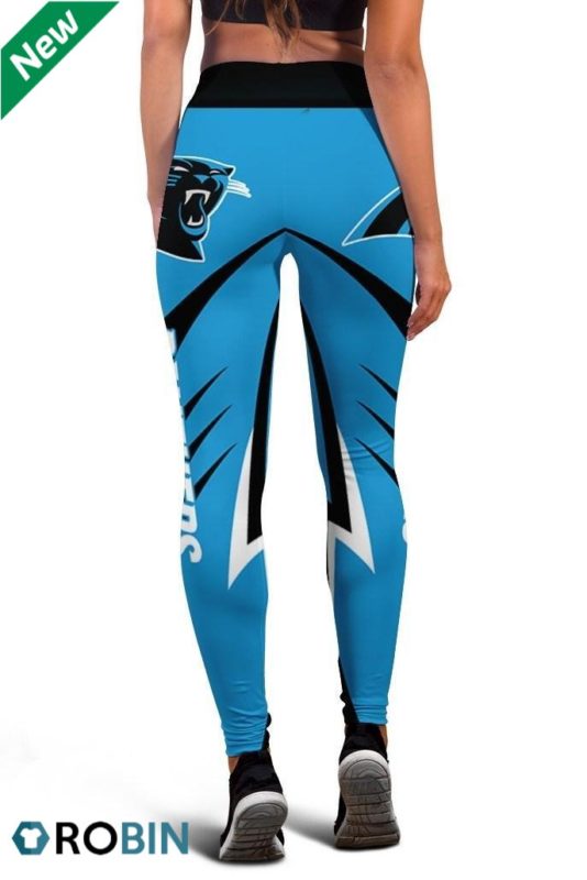 Carolina Panthers 3d AOP Printed Leggings