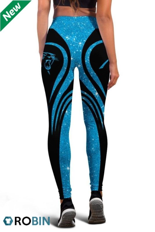 Carolina Panthers 3d Printed Leggings