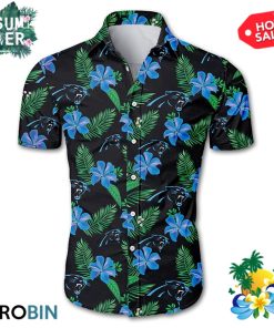 Carolina Panthers All Over Print Aloha Shirt