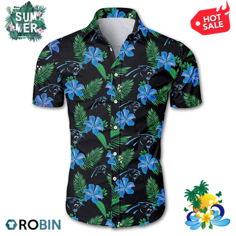 Carolina Panthers All Over Print Aloha Shirt