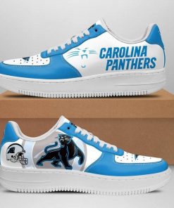 Carolina Panthers Football Nike Air Force 1 Shoes