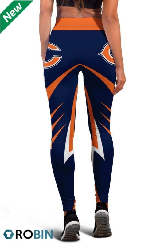 Chicago Bears High Waisted Yoga Leggings