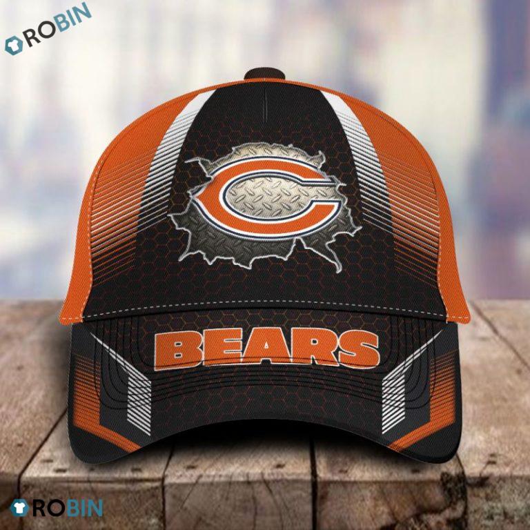 NFL Chicago Bears Football 3d Print Caps
