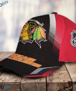 NHL Chicago Blackhawks All Over Print Caps NHL Chicago Blackhawks All Over Print Caps