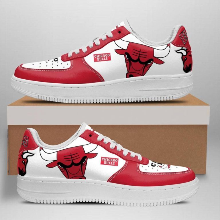Chicago Bulls Basketball Team Custom NAF Shoes