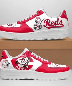 Cincinnati Reds Baseball Team Custom NAF Shoes