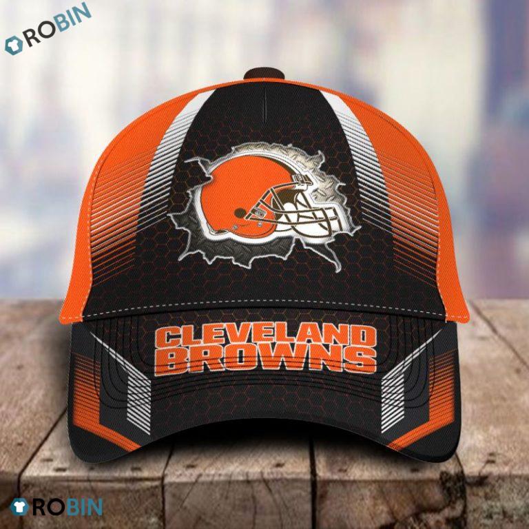 NFL Cleveland Browns Football All Over Print Caps