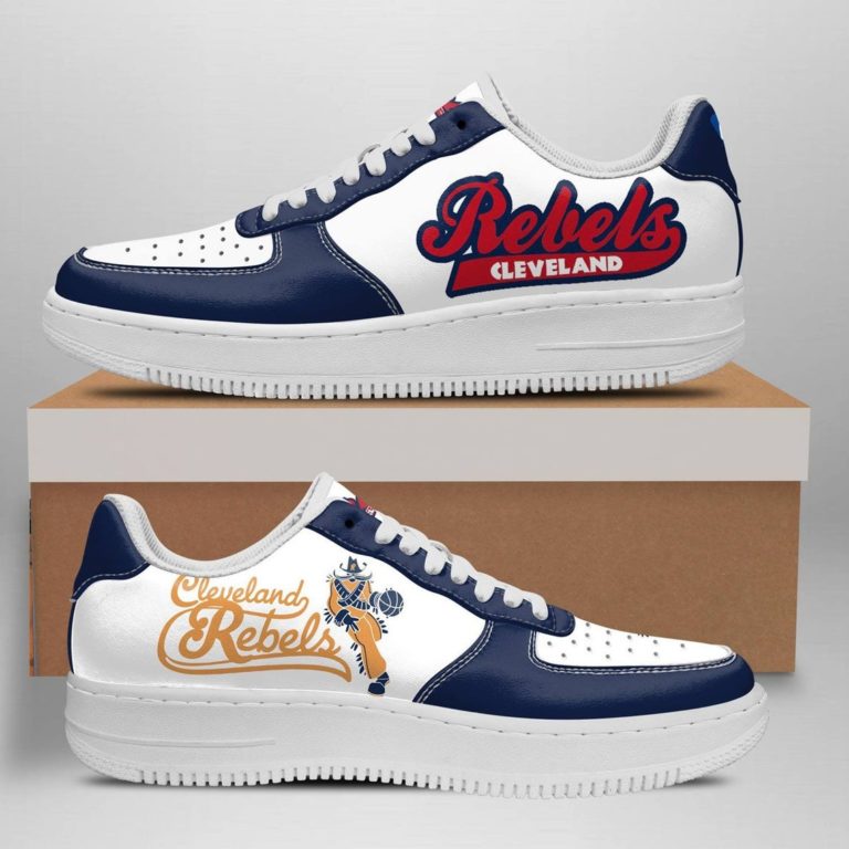 Cleveland Rebels Nike Air Force 1 Shoes