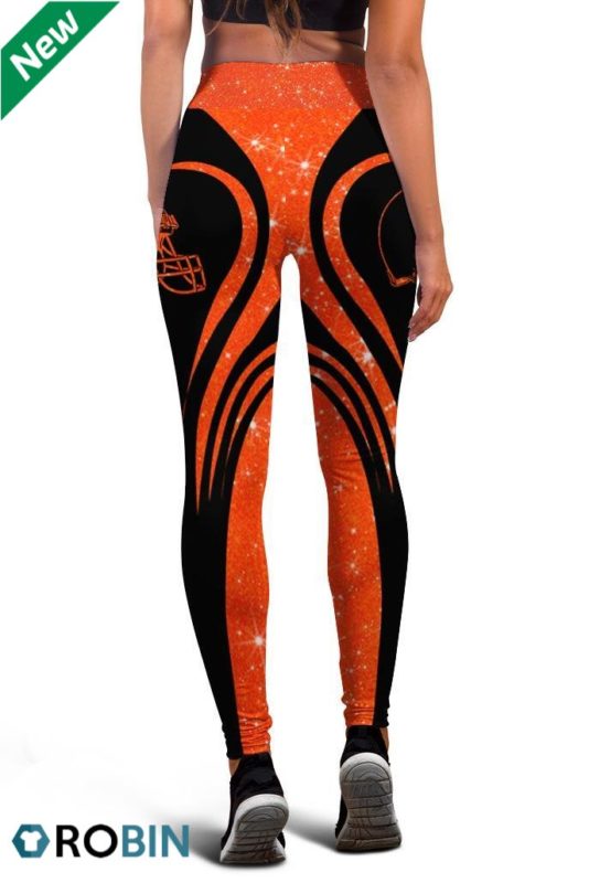 Cleverland Browns 3d Printed Leggings