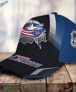Columbus Blue Jackets Hockey All Over Print Caps Columbus Blue Jackets Hockey All Over Print Caps
