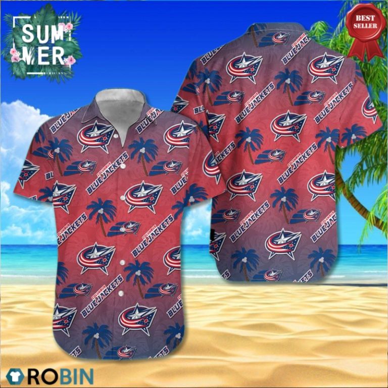 Columbus Blue Jackets Hawaiian Shirt