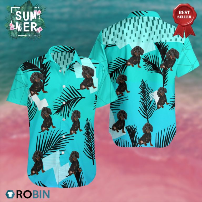 Dachshunds Summer Aloha Shirt