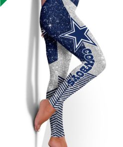 Dallas Cowboys 3d Printed High Waisted Leggings