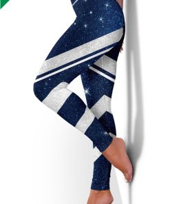 Dallas Cowboys 3d Full Printed High Waisted Leggings