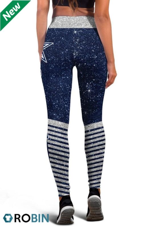 Dallas Cowboys Women’s High Waisted Leggings