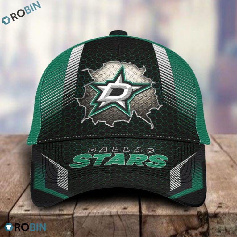 Dallas Stars Hockey All Over Print Caps