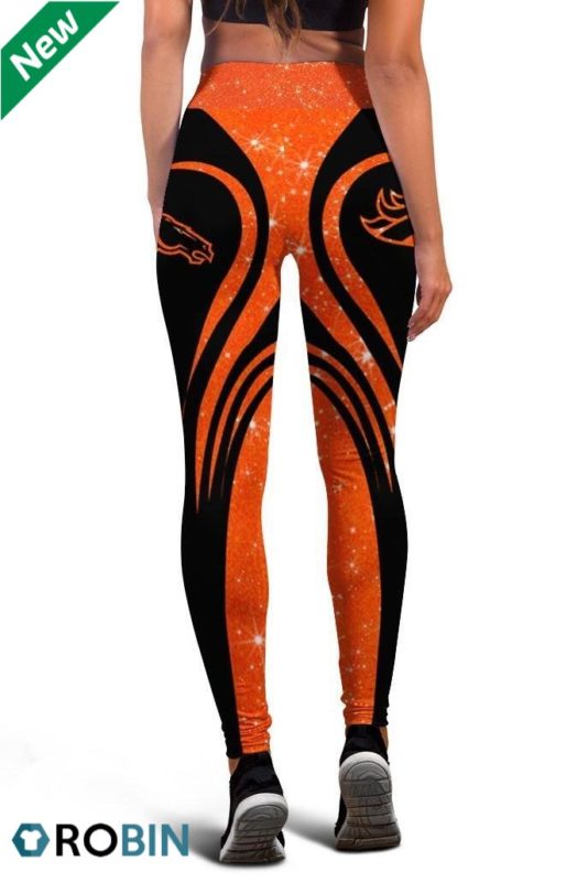 Denver Broncos 3d Printed Leggings