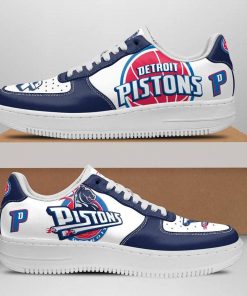 Detroit Pistons Team Custom NAF Shoes