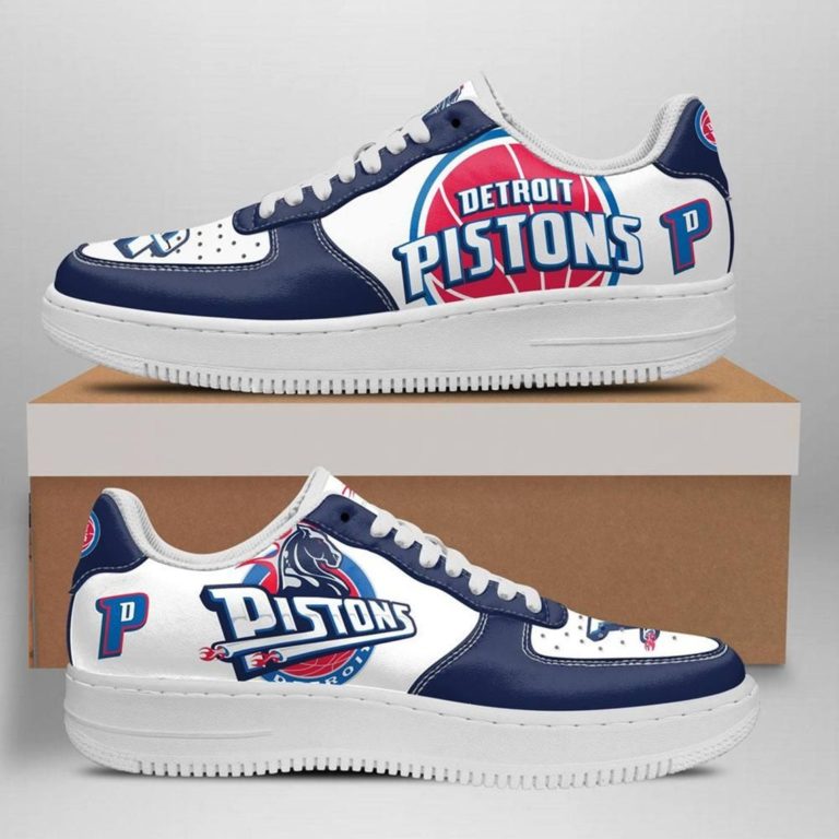 Detroit Pistons Team Custom NAF Shoes
